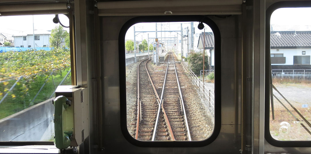 長野電鉄 北須坂駅-棒線化