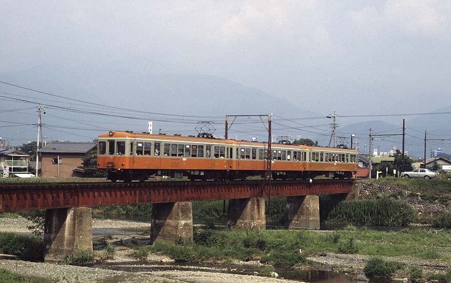 松本電鉄梓川橋梁
