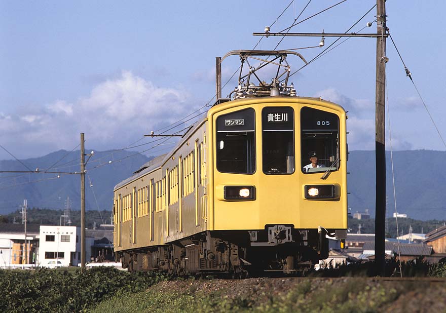 近江鉄道モハ800形805