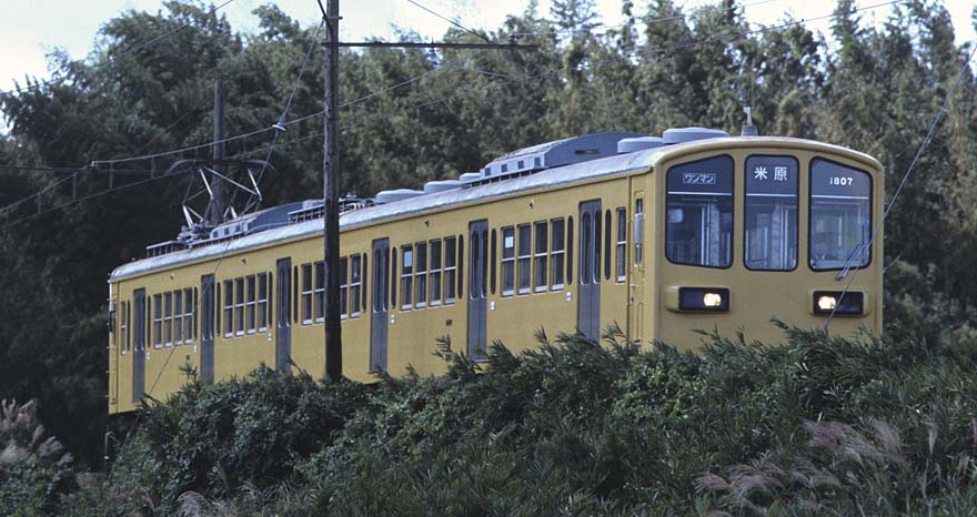 近江鉄道モハ800形モハ1807
