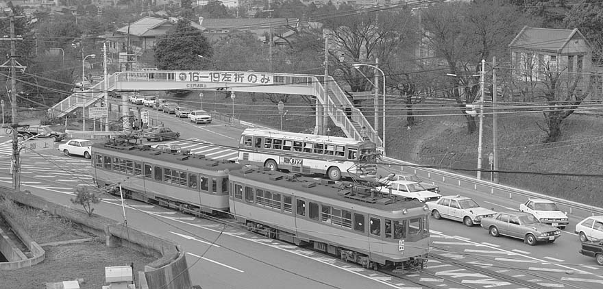 京阪電鉄蹴上電停インクライン付近
