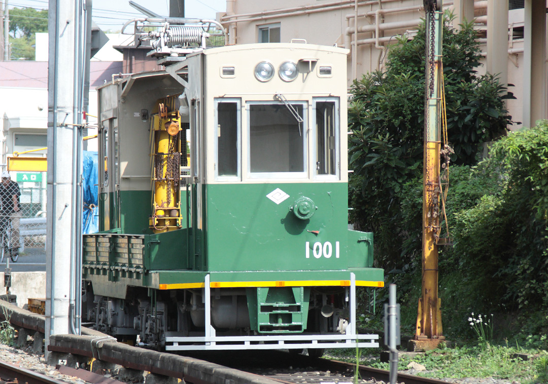 京福嵐山線モト1000形1001