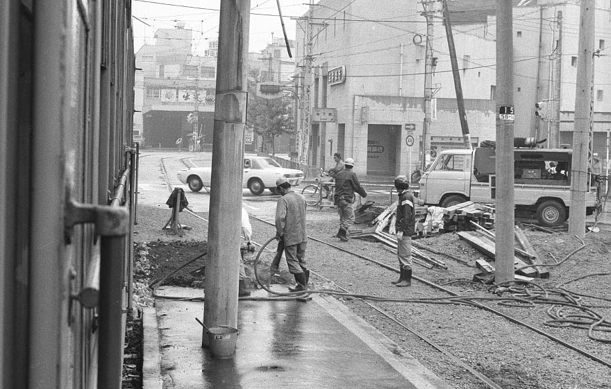阪神電鉄北大阪線撤去準備工事