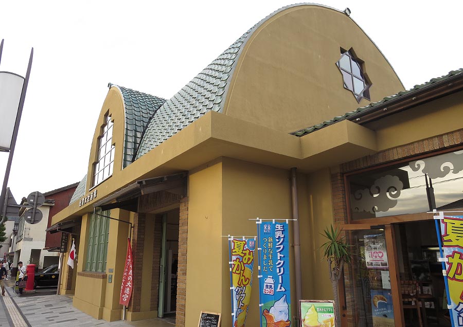 一畑電車大社駅外観