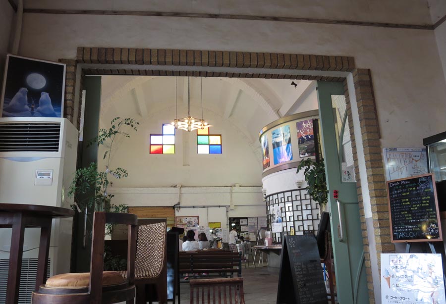 一畑電車大社駅構内