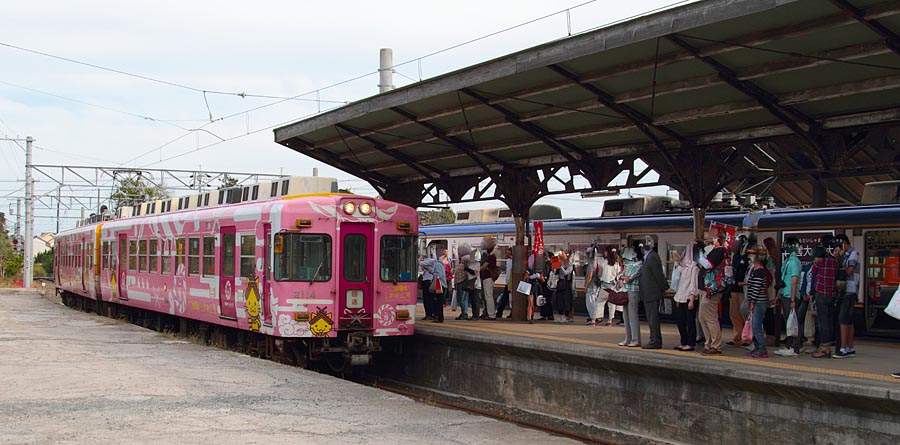 一畑電車デハ2100形2114島根っこ号急行