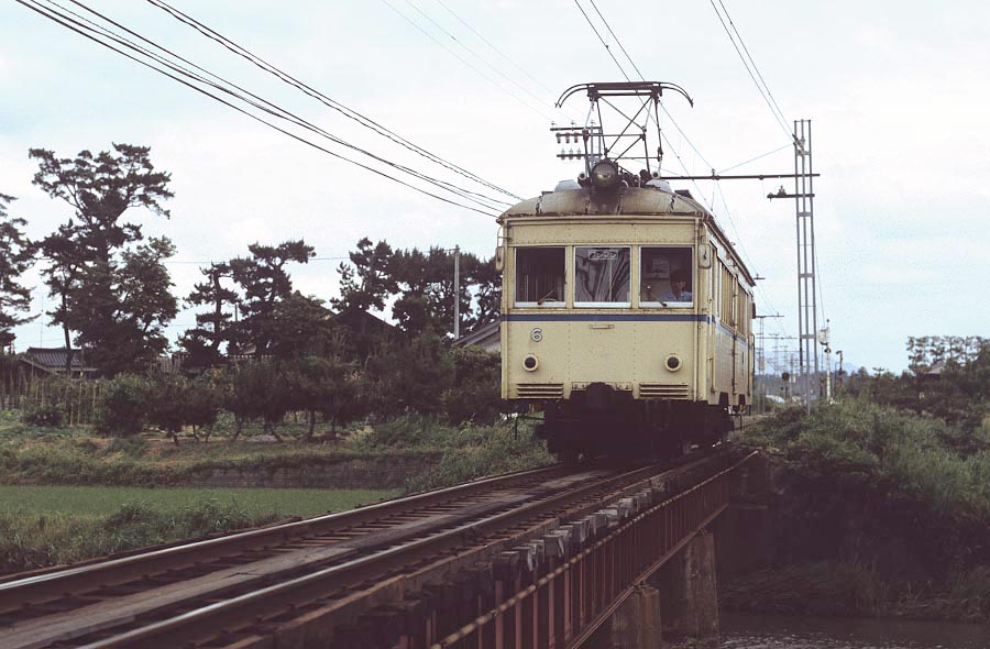 一畑電鉄デハ1形6号ワンマンカー