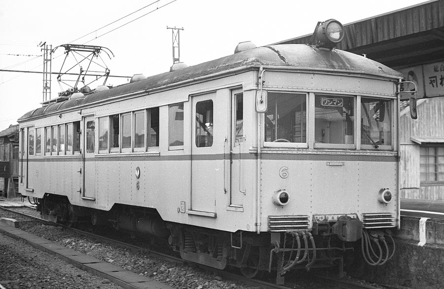 一畑電鉄(電車)デハ1形ワンマンカー6号