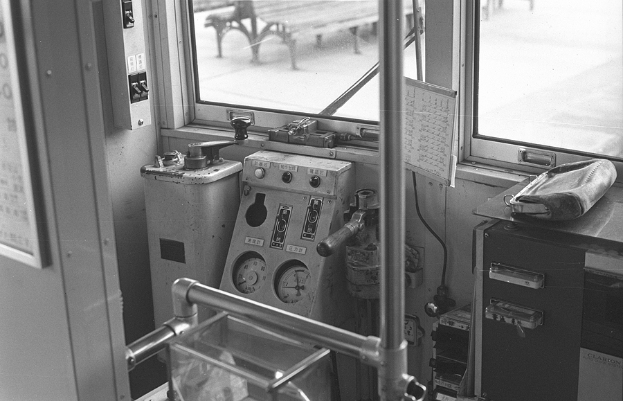 一畑電鉄(電車)デハ1形ワンマンカー運転台
