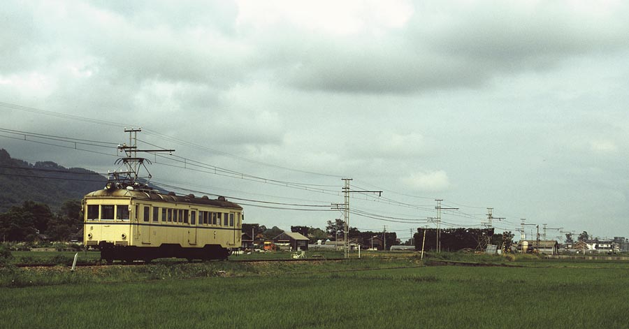 一畑電鉄大社線ワンマンカーデハ1形6号