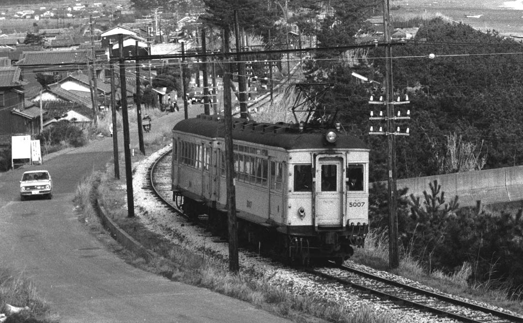 土佐電鉄鉄道線モハ5000形5007