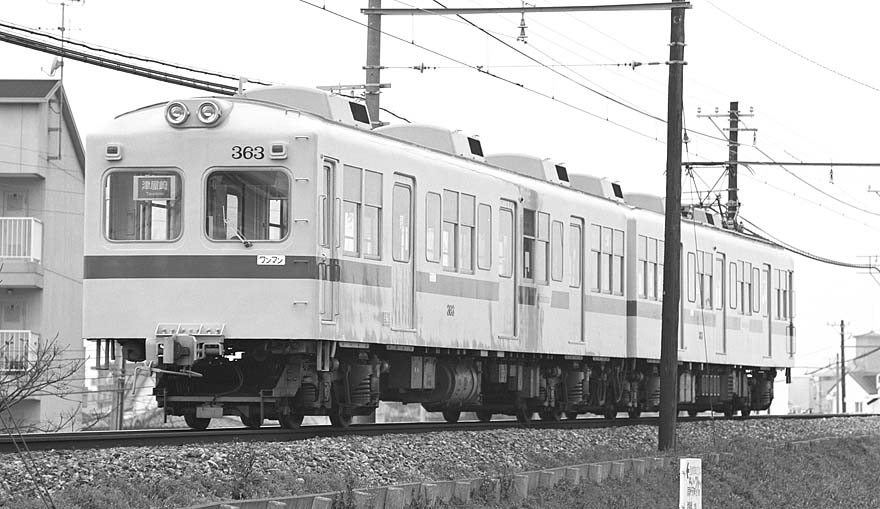 西鉄宮地岳線313系モ363号