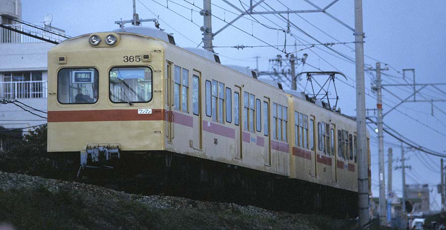西鉄宮地岳線313系モ365号