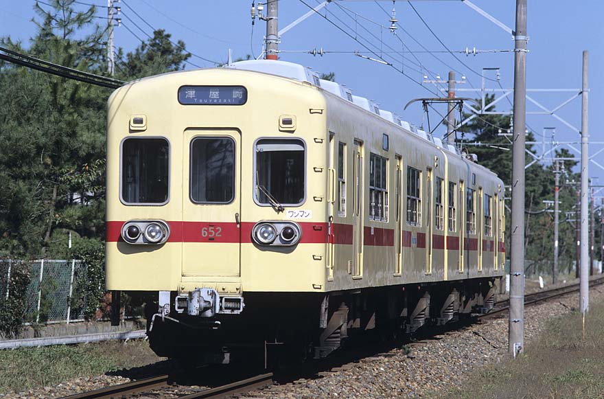 西鉄宮地岳線600ク652系号