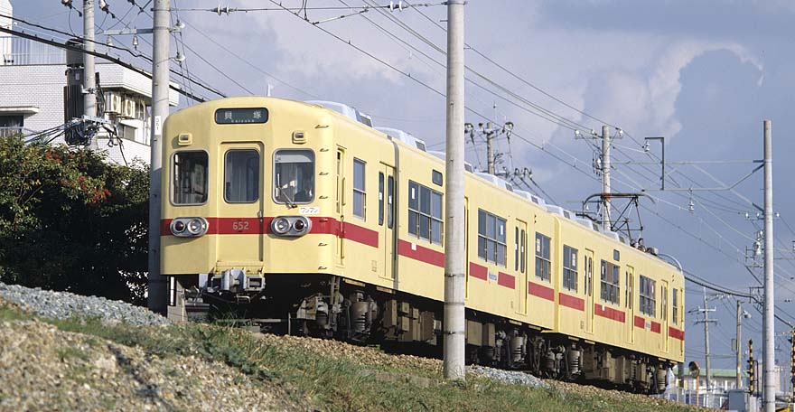 西鉄宮地岳線600系ク652号