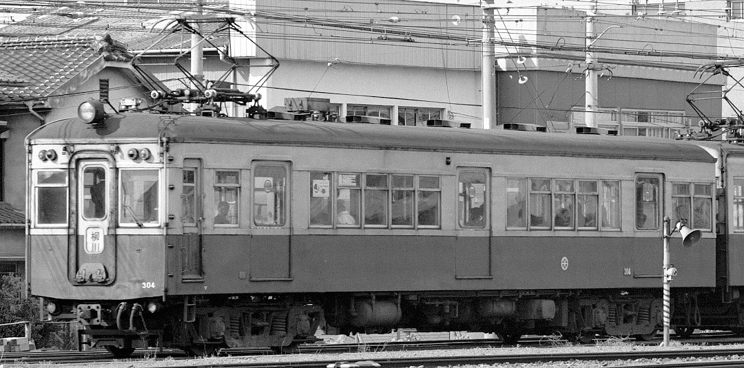 西鉄大牟田線モ300形モ304
