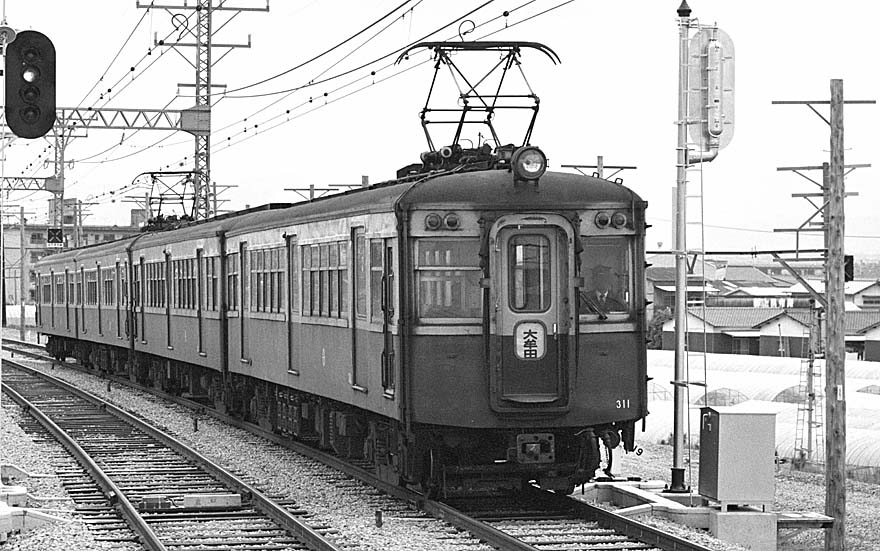 西鉄モ300系モ311