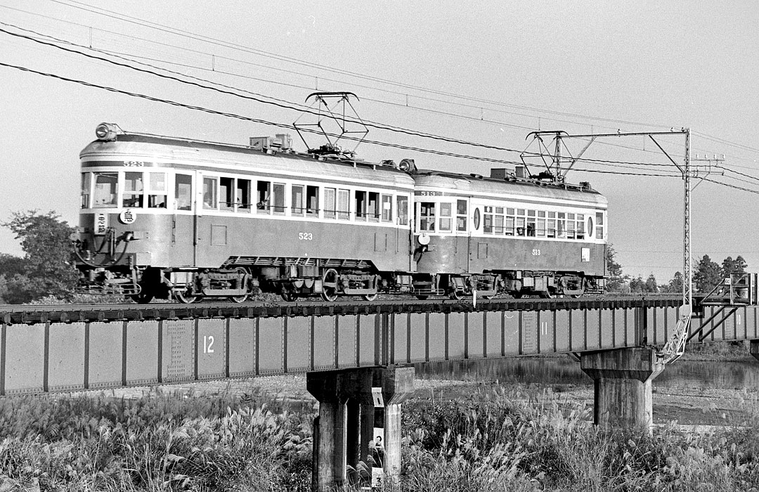 名鉄 揖斐・谷汲線 モ523