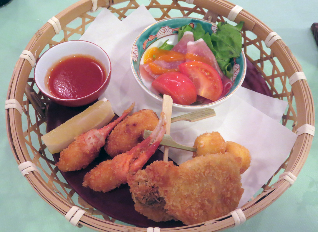 新日本海フェリーらいらっくレストラン料理