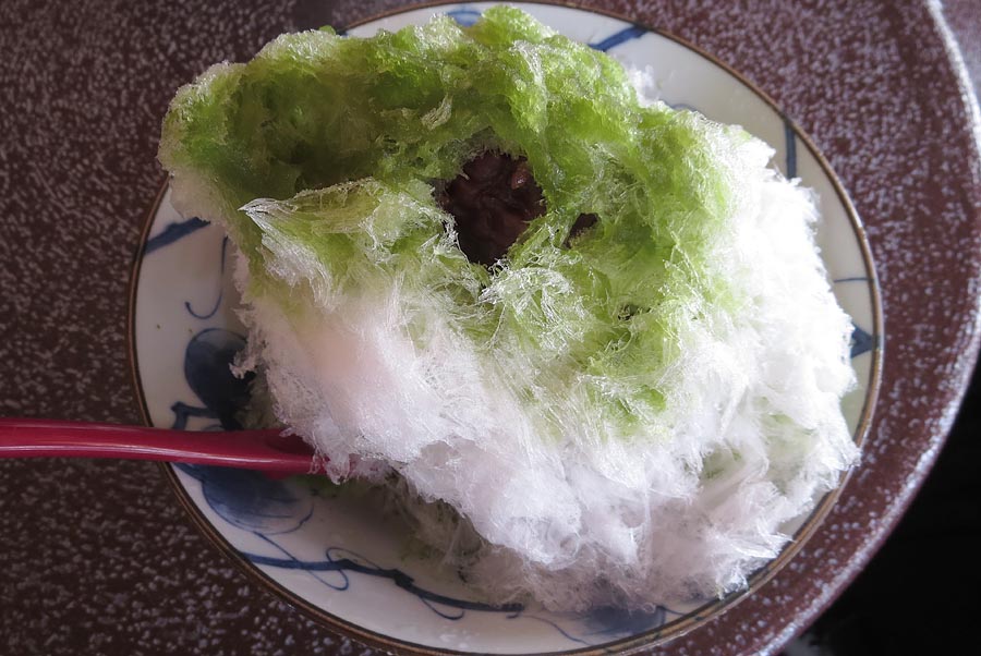 由比本陣かき氷(大きい〜)