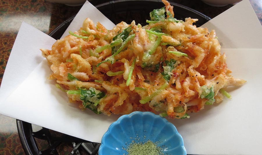 桜エビ天麩羅