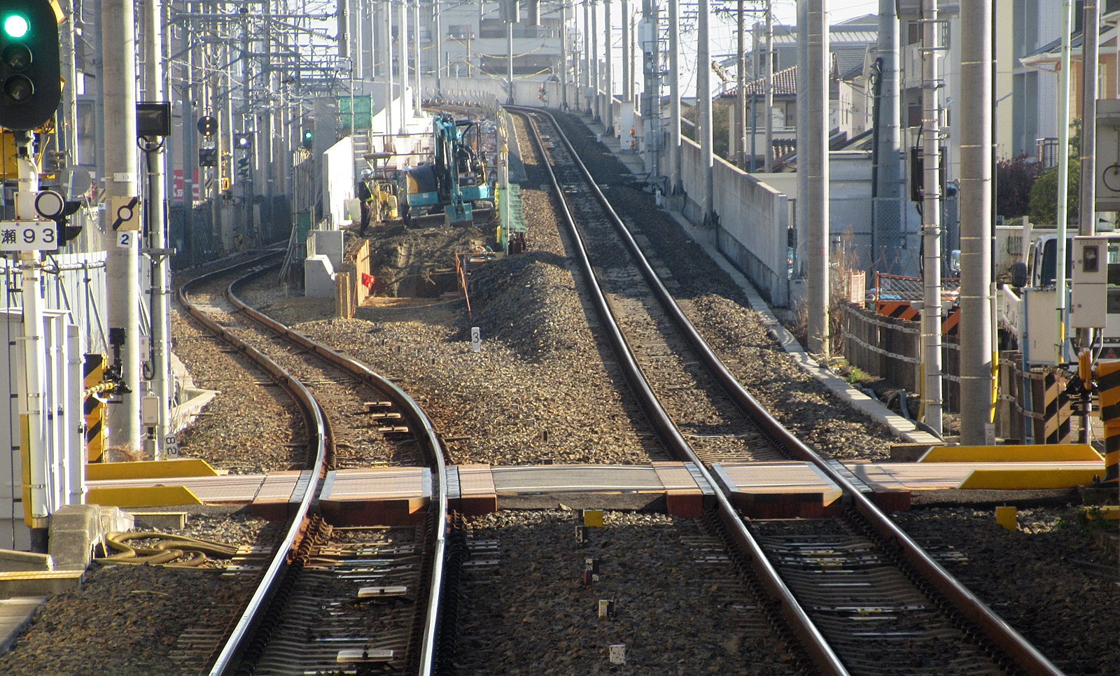 名鉄瀬戸線喜多山高架工事