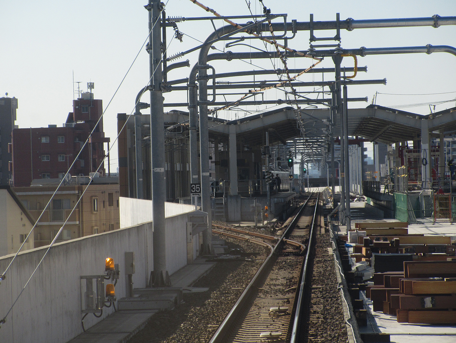 名鉄瀬戸線喜多山高架工事