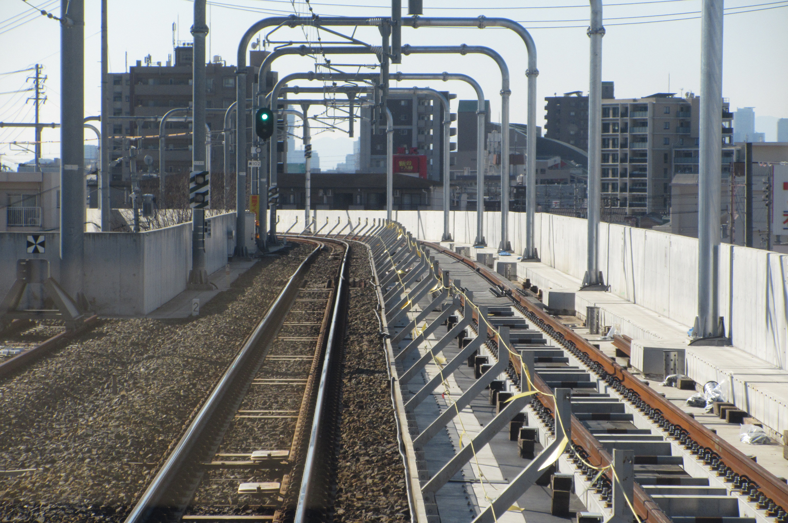 名鉄瀬戸線喜多山高架工事