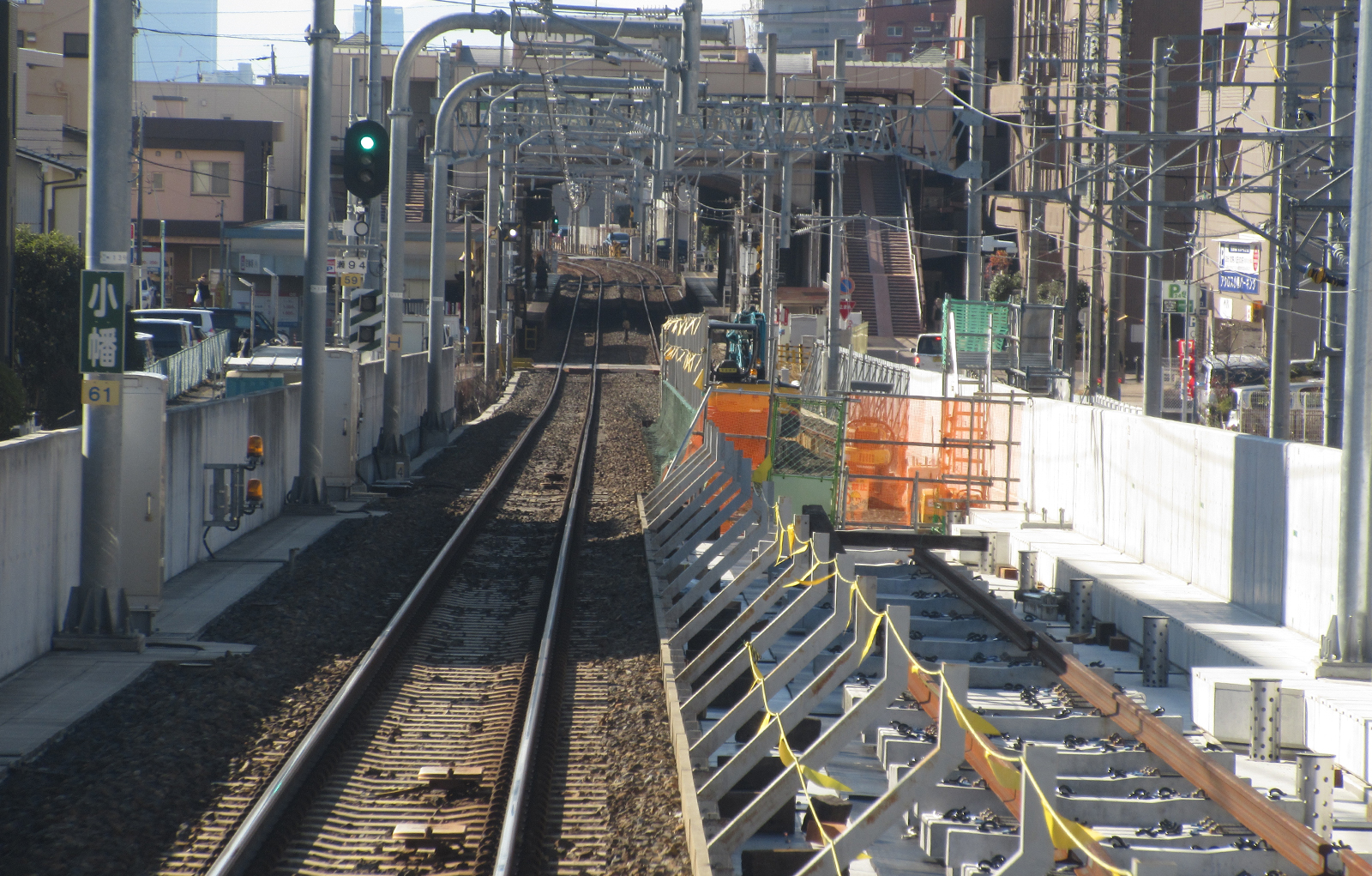 名鉄瀬戸線喜多山高架工事