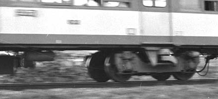 伊予鉄道サハ502 FS097台車