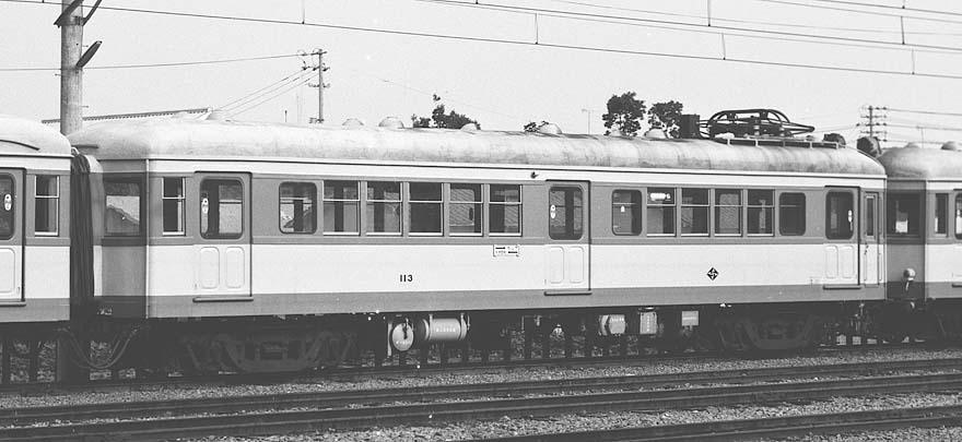 伊予鉄道モハ110形113